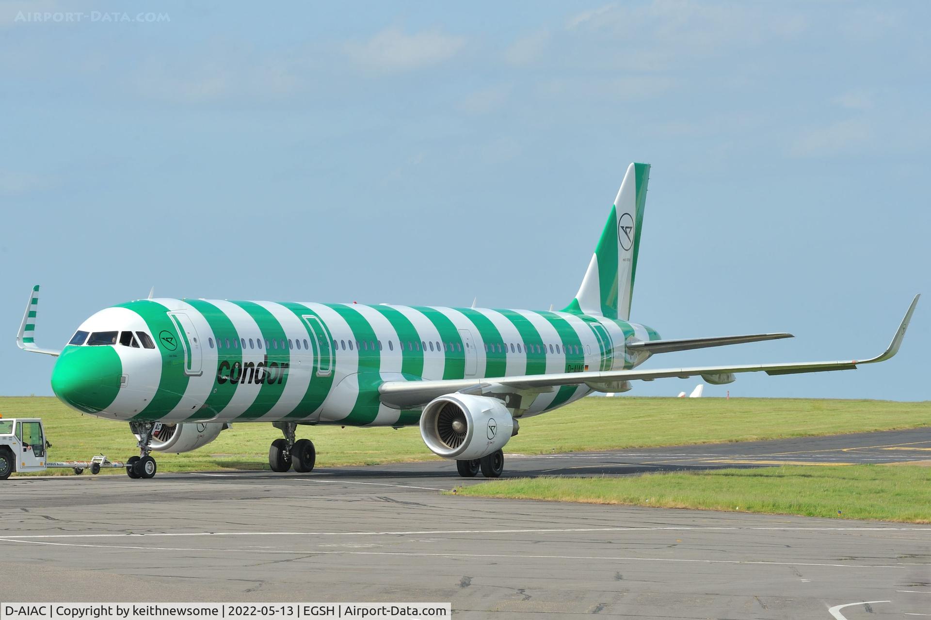 D-AIAC, 2014 Airbus A321-211 C/N 5969, Removed from spray shop with later colour scheme.