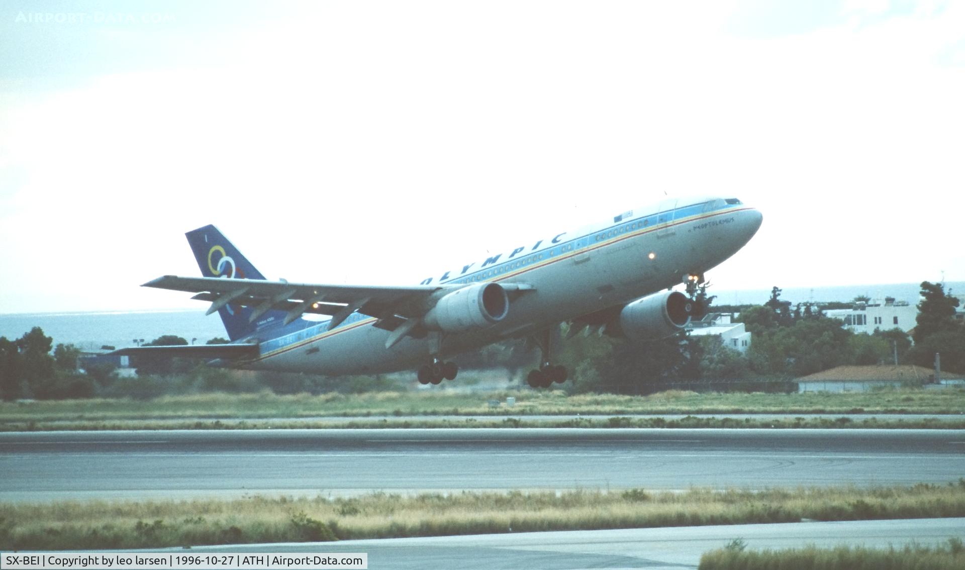 SX-BEI, 1982 Airbus A300B4-103(F) C/N 189, Athens 27.10.1996