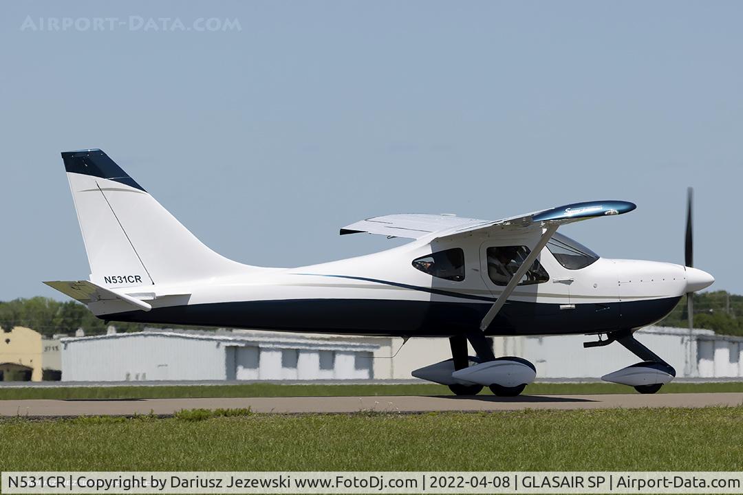 N531CR, 2020 Glasair Sportsman GS-2 C/N 7169, Glasair Sportsman GS-2  C/N 7169, N531CR