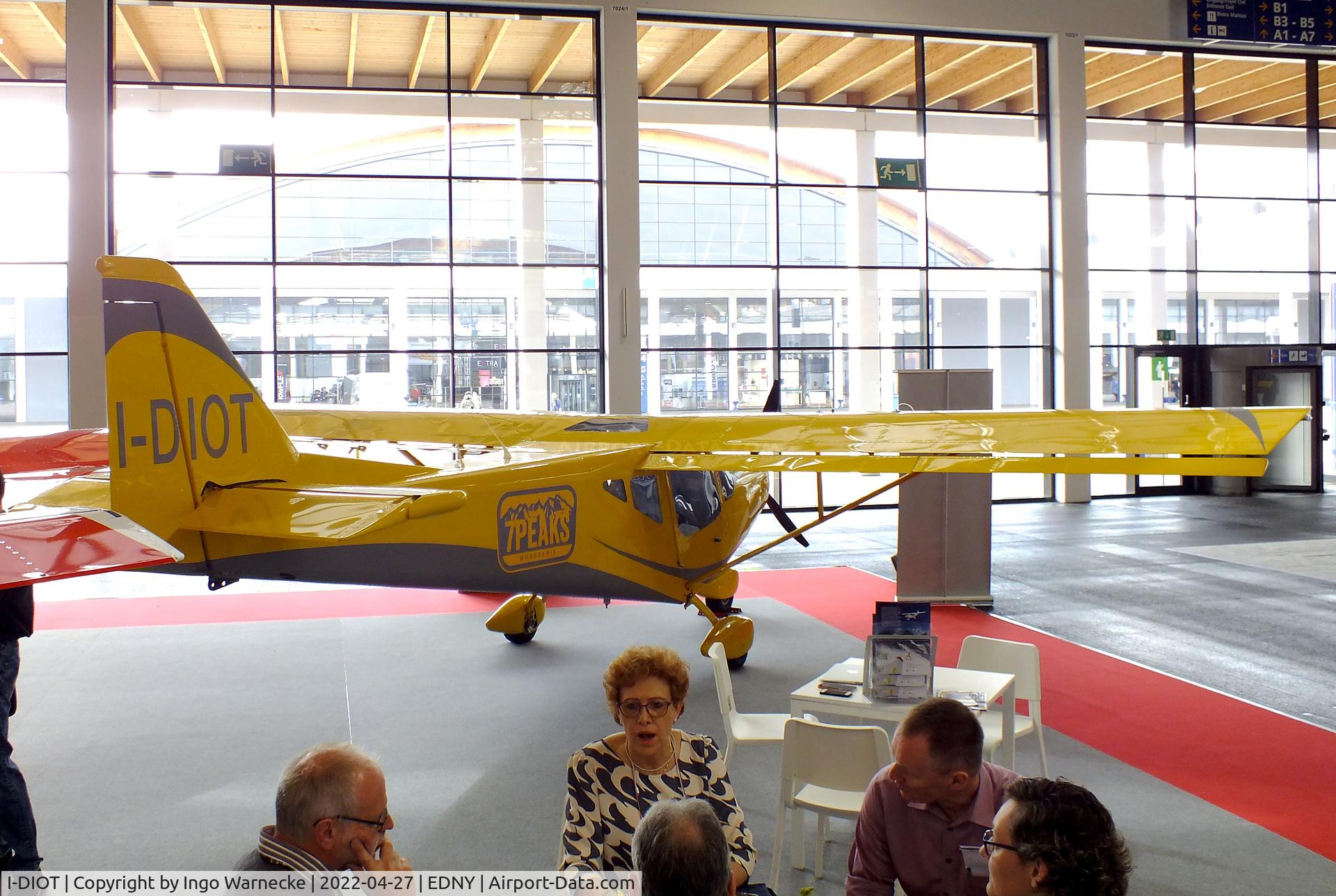 I-DIOT, ICP Ventura 4 Experimental C/N Not found I-DIOT, ICP Ventura 4 at the AERO 2022, Friedrichshafen