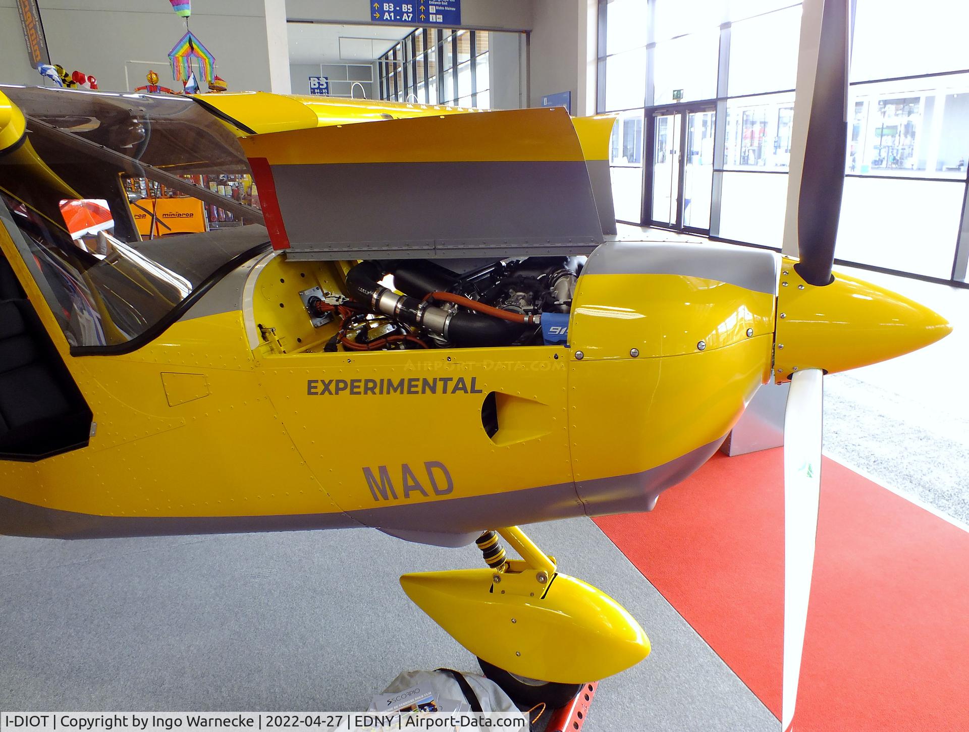 I-DIOT, ICP Ventura 4 Experimental C/N Not found I-DIOT, ICP Ventura 4 at the AERO 2022, Friedrichshafen