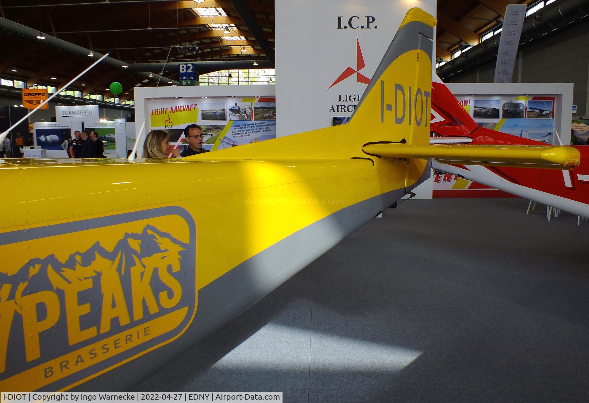 I-DIOT, ICP Ventura 4 Experimental C/N Not found I-DIOT, ICP Ventura 4 at the AERO 2022, Friedrichshafen