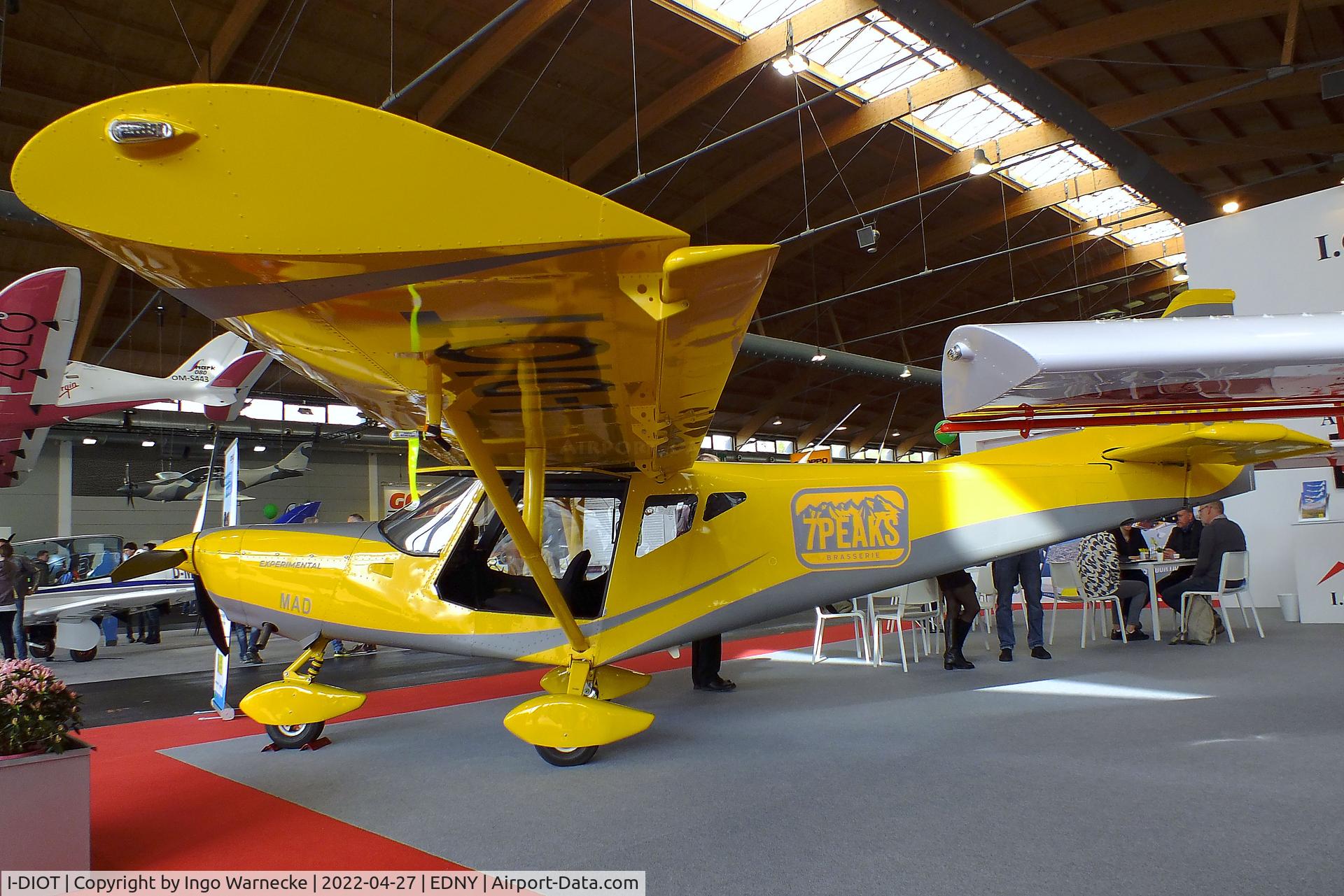 I-DIOT, ICP Ventura 4 Experimental C/N Not found I-DIOT, ICP Ventura 4 at the AERO 2022, Friedrichshafen