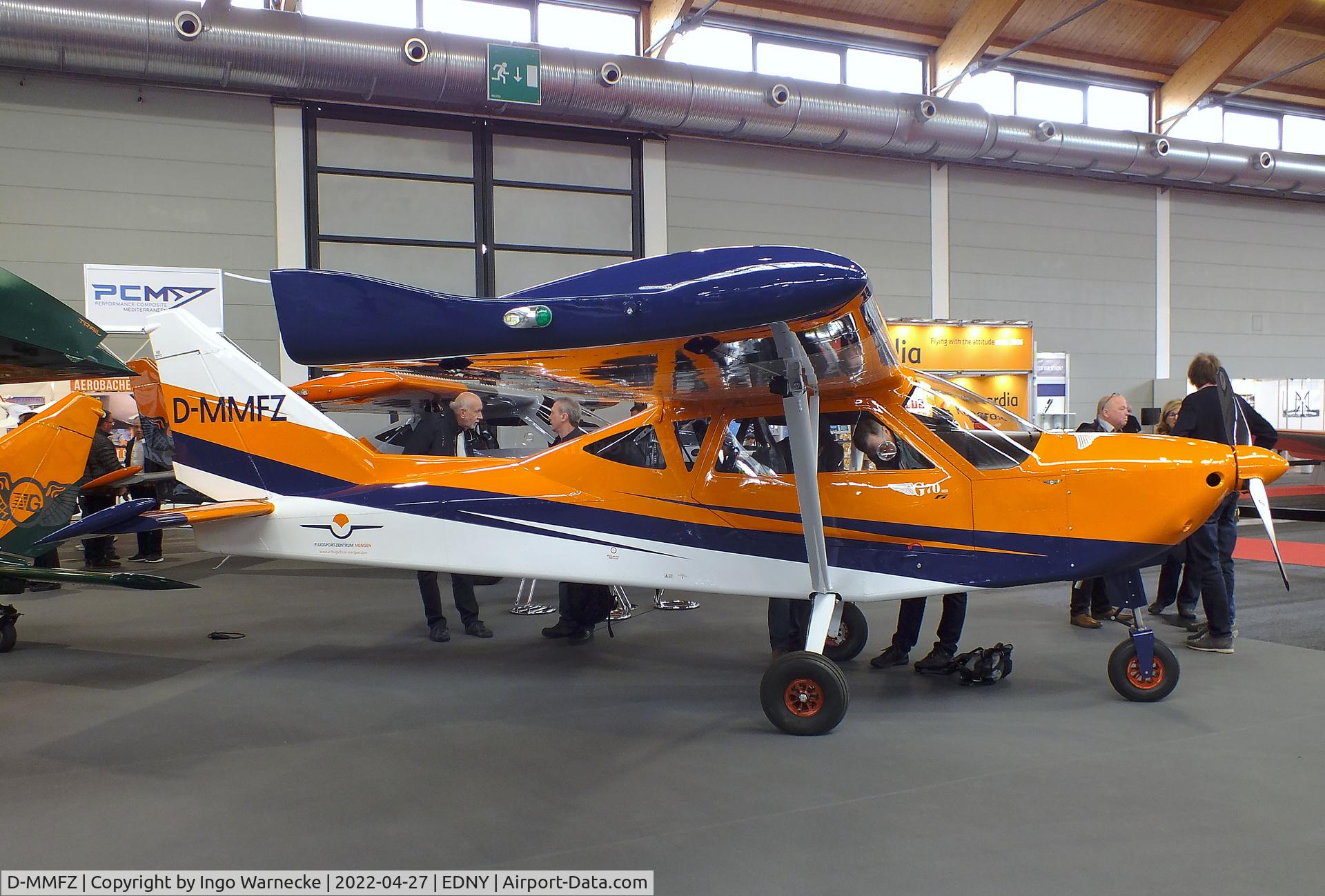 D-MMFZ, Nando Groppo G70/600 C/N not found_D-MMFZ, Nando Groppo G70/600 at the AERO 2022, Friedrichshafen