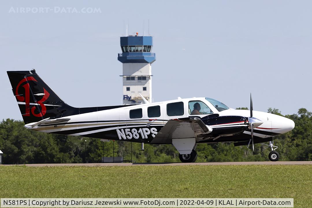 N581PS, 1999 Raytheon Aircraft Company 58 C/N TH-1903, Raytheon G58  C/N TH-1903 , N581PS
