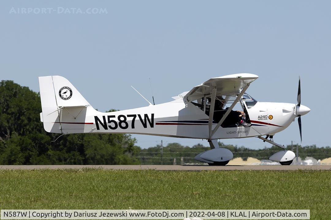 N587W, 2007 Aeropro Eurofox LSA C/N 22807, Aeropro Cz Eurofox LSA  C/N 22807, N587W