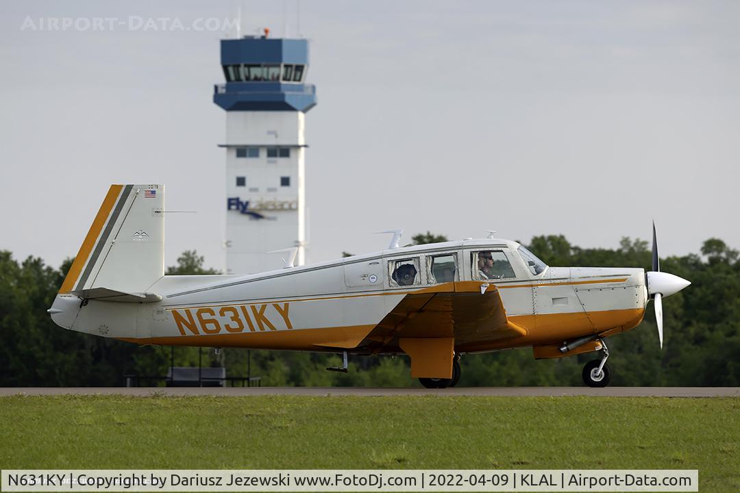 N631KY, 1967 Mooney M20F Executive C/N 670406, Mooney M20F Executive  C/N 670406, N631KY