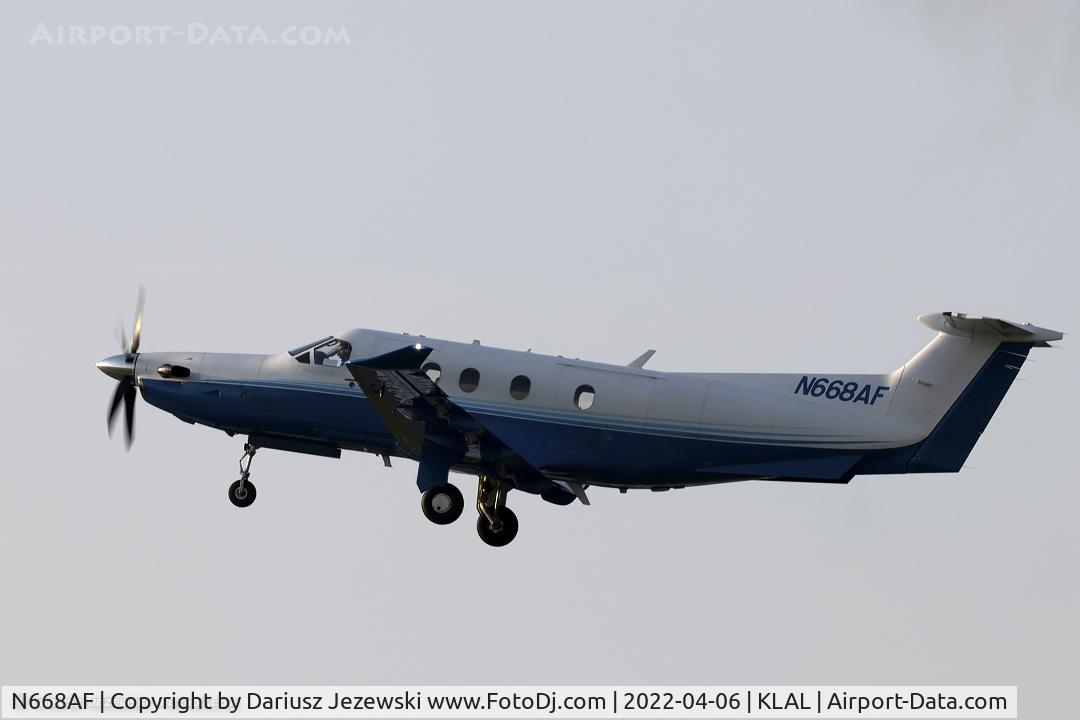 N668AF, 2016 Pilatus PC-12/47E C/N 1668, Pilatus PC-12/47E  C/N 1668, N668AF