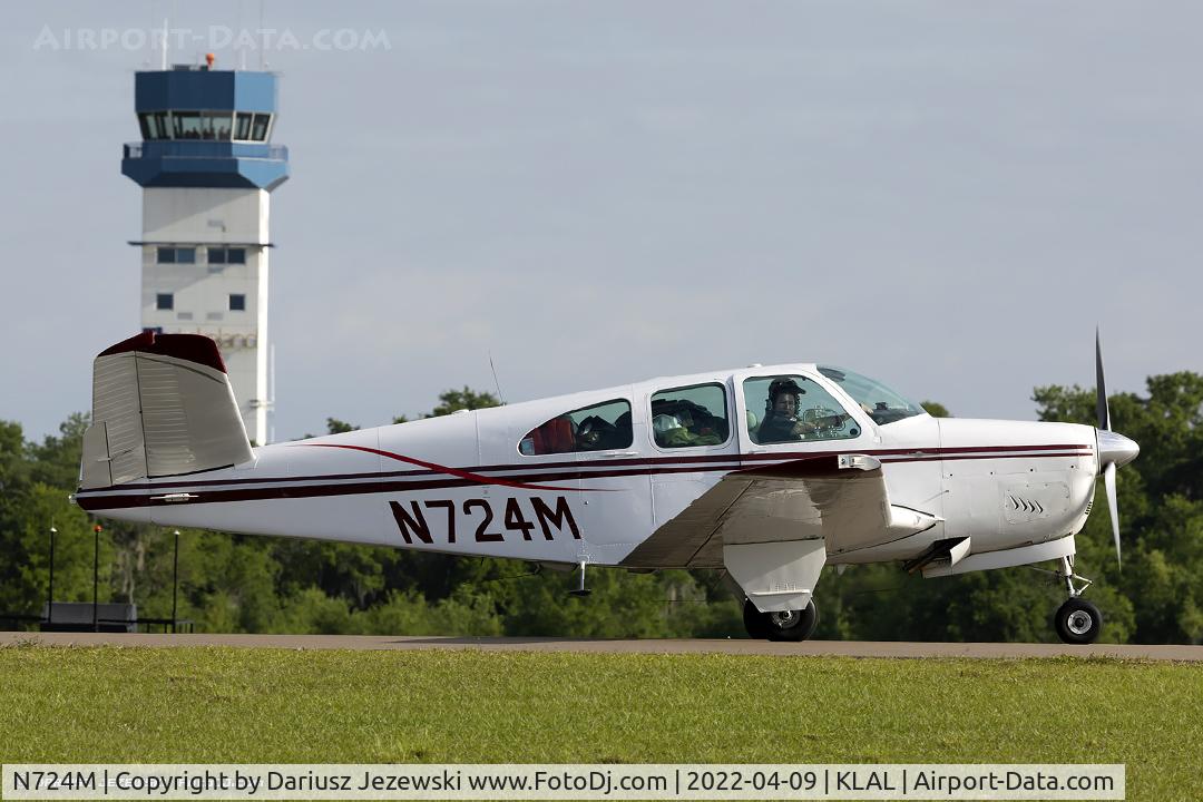 N724M, 1962 Beech P35 Bonanza C/N D-7006, Beech P35 Bonanza  C/N D-7006, N724M