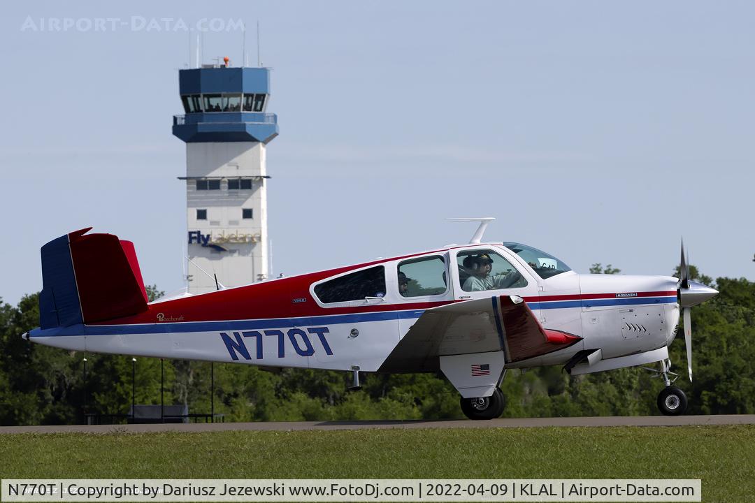 N770T, 1972 Beech V35B Bonanza C/N D-9396, Beech V35B Bonanza  C/N D-9396, N770T