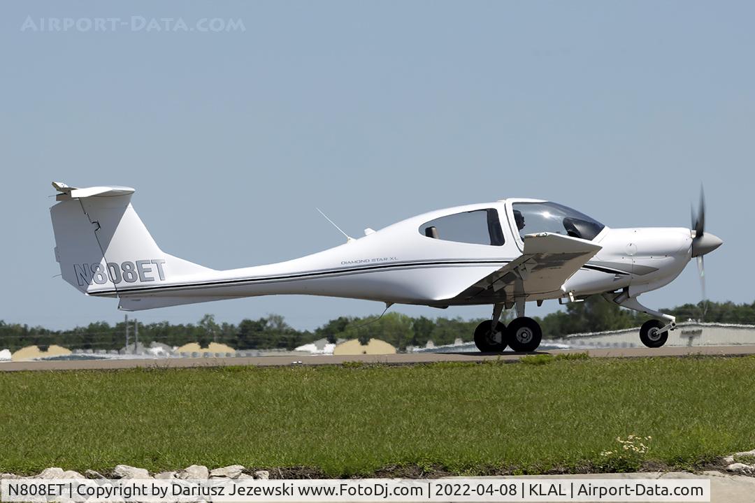 N808ET, 2007 Diamond DA-40 Diamond Star C/N 40.808, Diamond DA-40 Diamond Star  C/N 40.808, N808ET