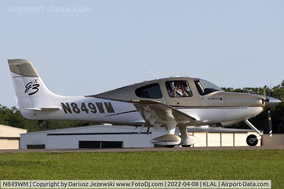 N849WM, 2007 Cirrus SR22 G3 GTSX C/N 2785, Cirrus SR22  C/N 2785, N849WM