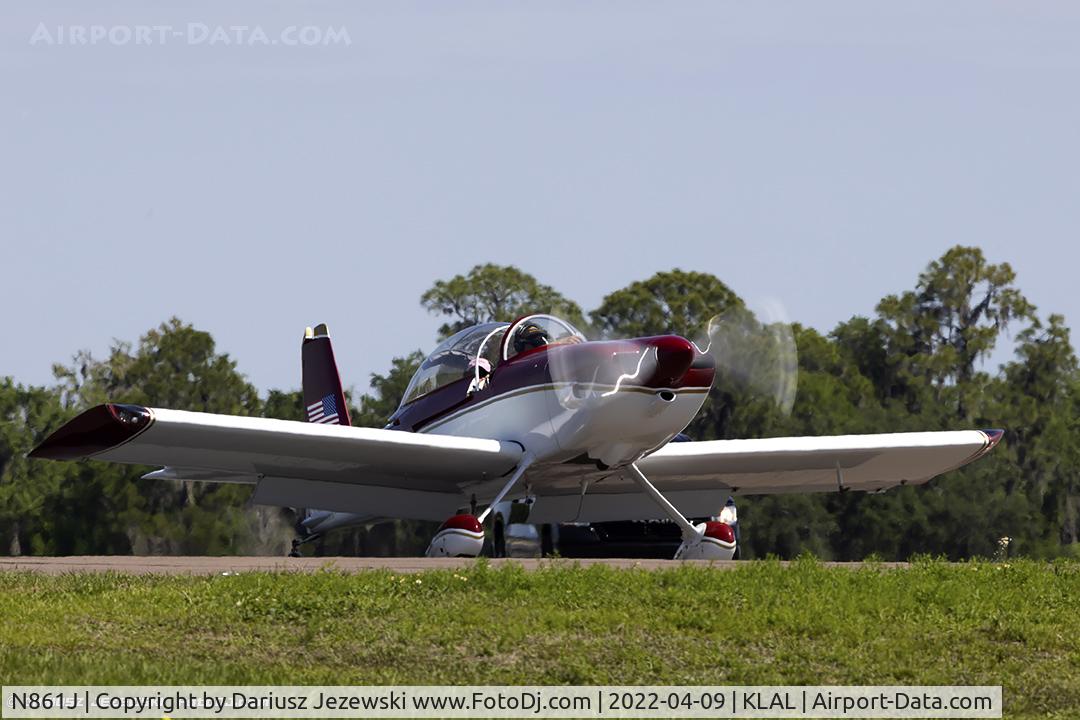 N861J, 2001 Vans RV-8 C/N 80169, Vans RV-8  C/N 80169, N861J