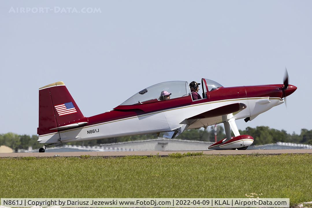 N861J, 2001 Vans RV-8 C/N 80169, Vans RV-8  C/N 80169, N861J