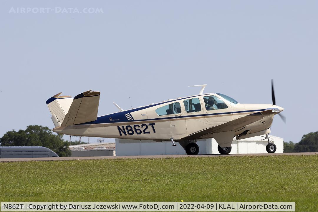 N862T, 1964 Beech S35 Bonanza C/N D-7524, Beech S35 Bonanza  C/N D-7524, N862T