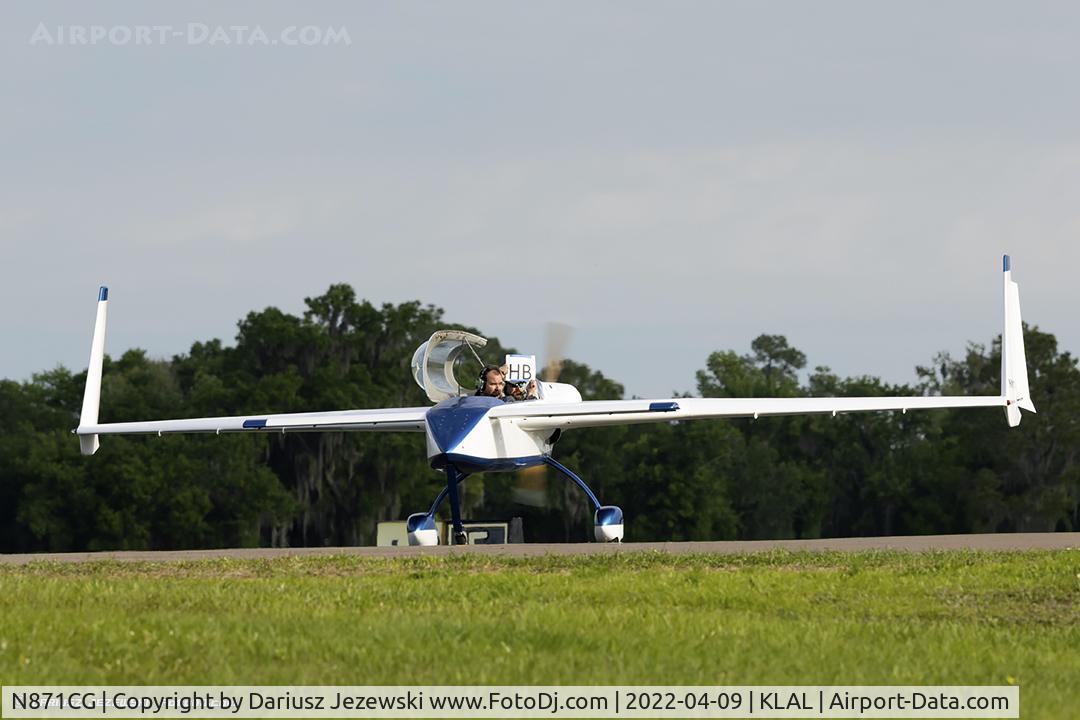 N871CG, 2017 Rutan Open Eze C/N 0001, Open EZE  C/N 1, N871CG
