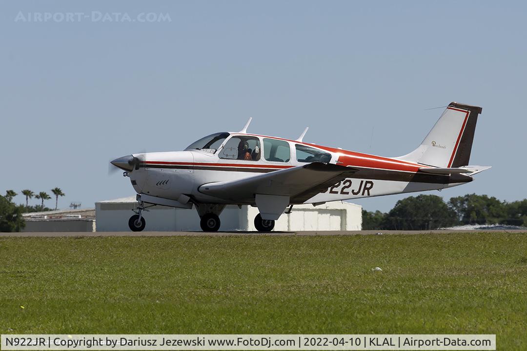 N922JR, 1962 Beech 35-B33 Debonair C/N CD-586, Beech 35-B33 Debonair  C/N CD-586, N922JR
