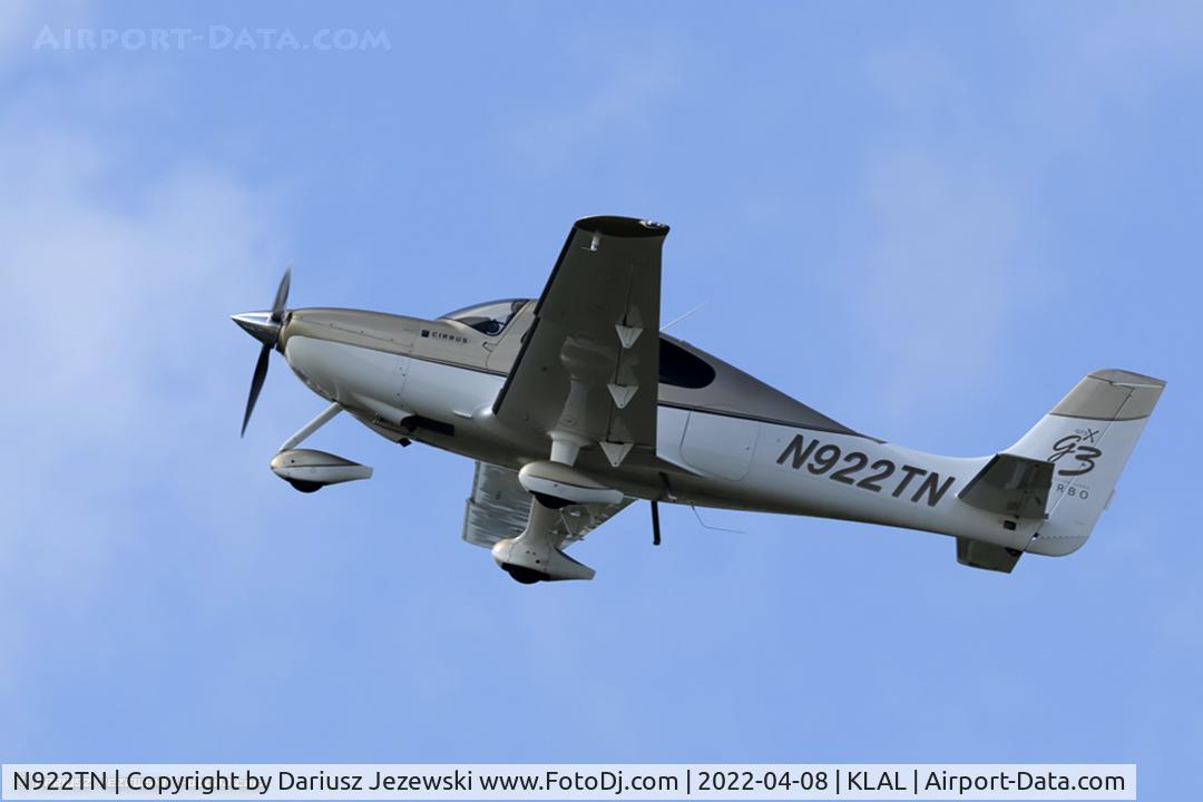 N922TN, 2007 Cirrus SR22 G3 GTS  X Turbo C/N 2529, Cirrus SR22  C/N 2529, N922TN
