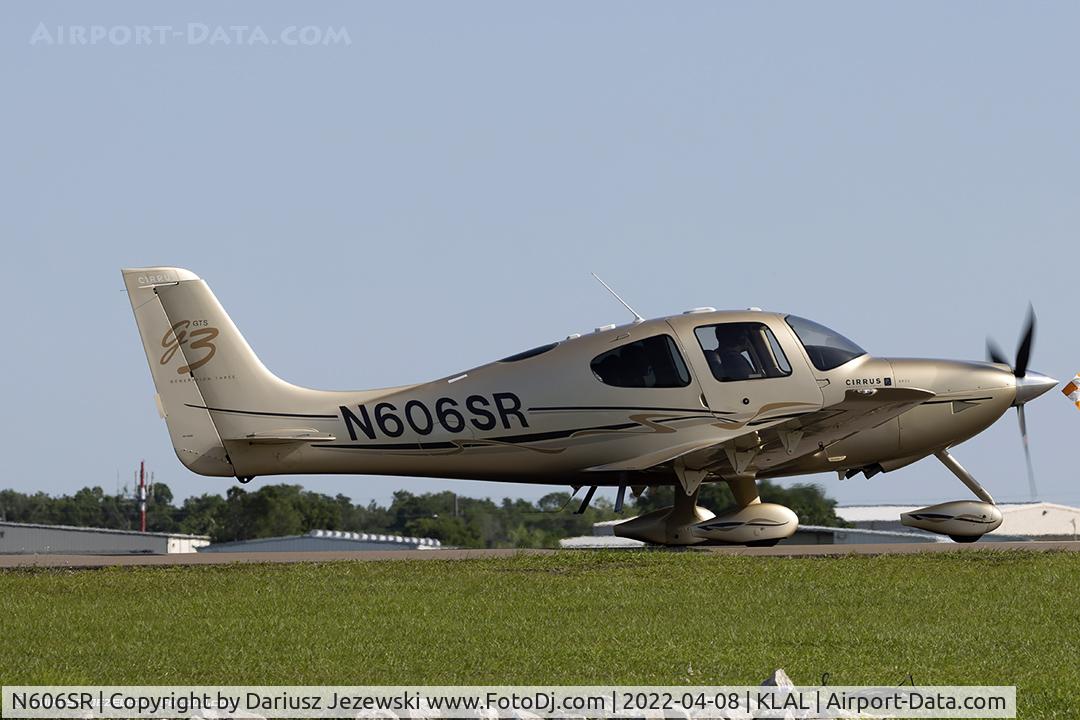 N606SR, 2007 Cirrus SR22 G3 GTS C/N 2478, Cirrus SR22  C/N 2478, N606SR