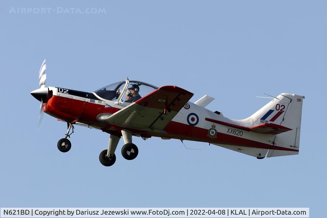 N621BD, 1974 Scottish Aviation Bulldog T.1 C/N BH120/285, Scottish Aviation Bulldog T.1  C/N BH120/285, N621BD