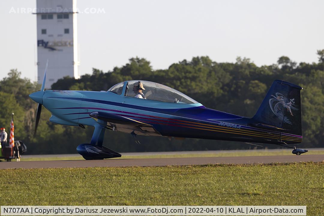 N707AA, 2012 Vans RV-8 C/N 80481, Vans RV-8  C/N 80481, N707AA