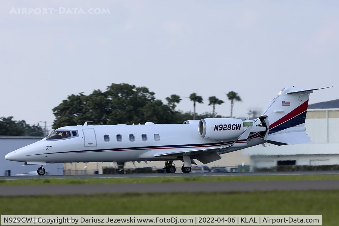 N929GW, 2013 Learjet 60 C/N 427, Learjet Inc 60  C/N 427, N929GW