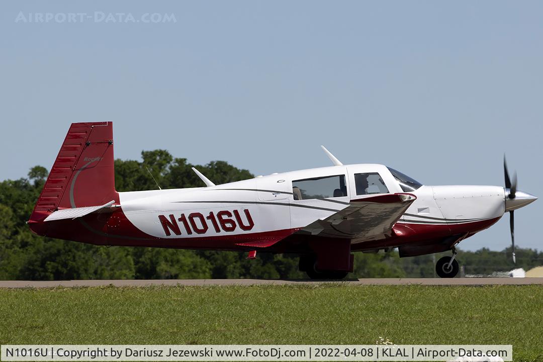 N1016U, 1982 Mooney M20K C/N 25-0727, Mooney M20K  C/N 25-0727, N1016U