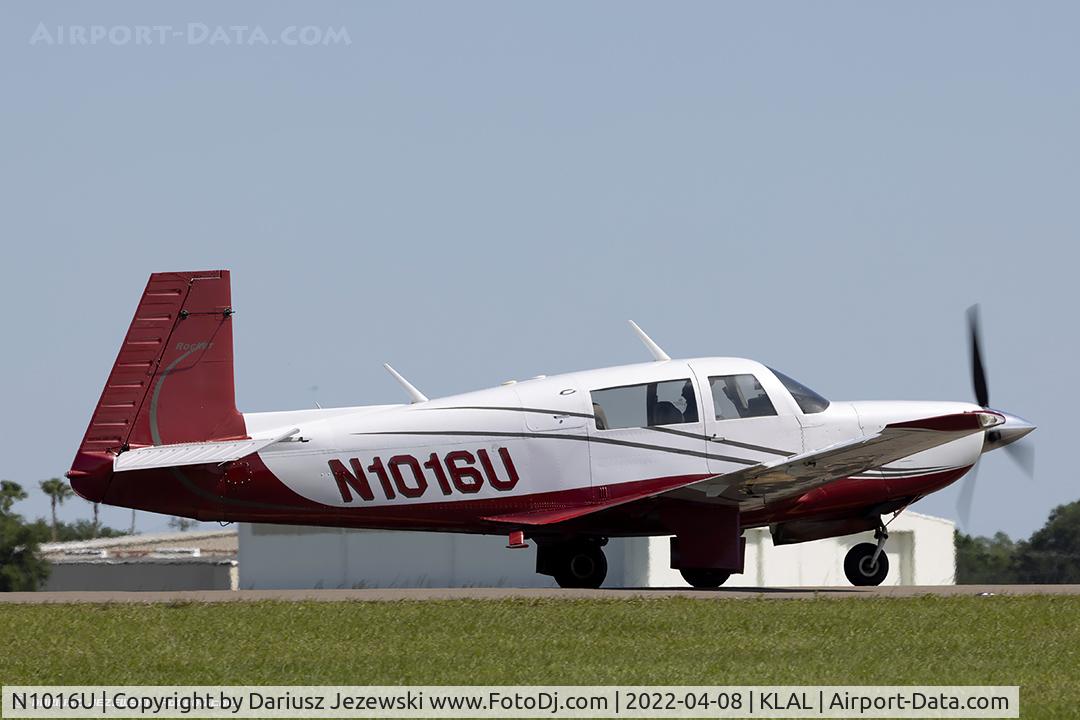 N1016U, 1982 Mooney M20K C/N 25-0727, Mooney M20K  C/N 25-0727, N1016U