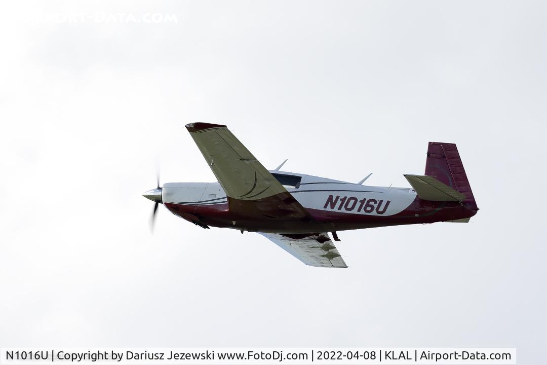 N1016U, 1982 Mooney M20K C/N 25-0727, Mooney M20K  C/N 25-0727, N1016U