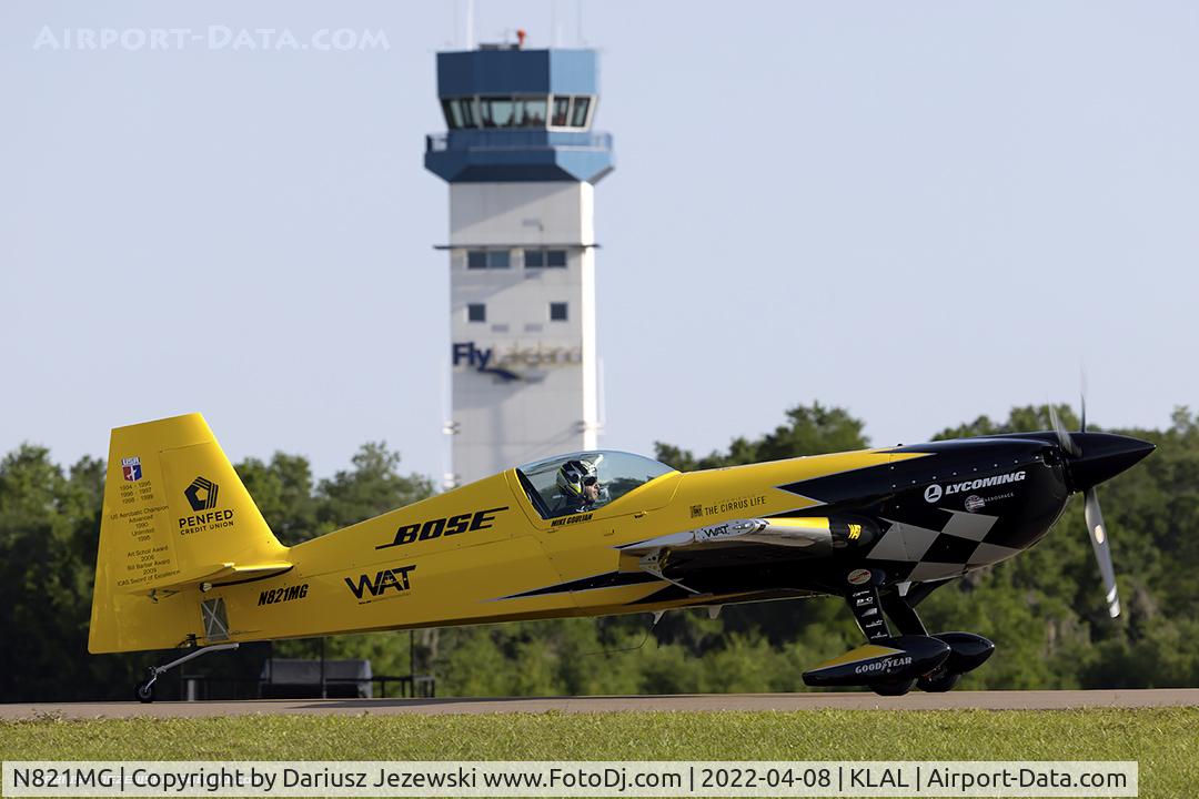 N821MG, 2009 Extra EA-300SC C/N SC010, Extra EA-300S  C/N 1035, N821MG