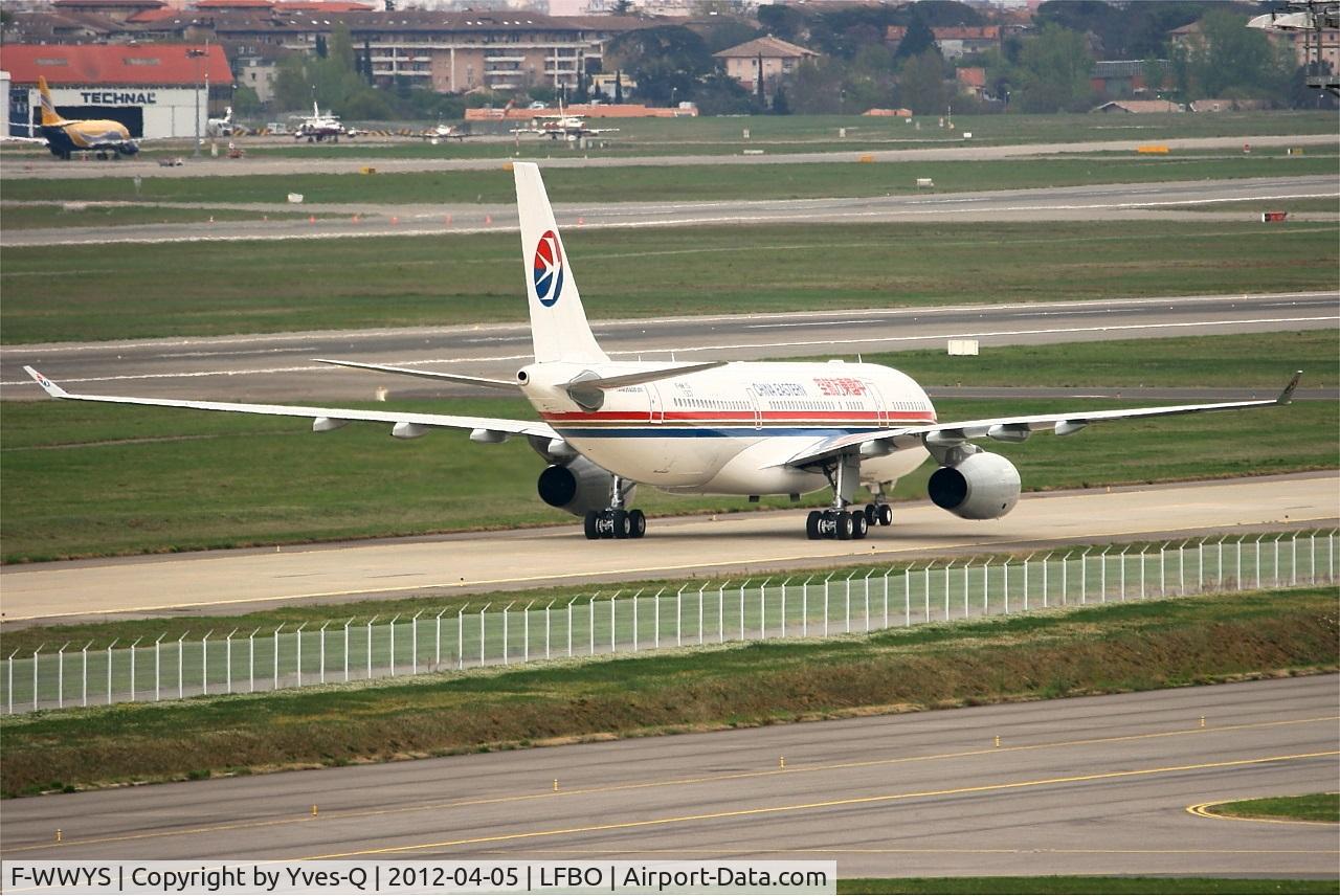 F-WWYS, 2012 Airbus A330-243 C/N 1303, Airbus A330-243, Taxiing, Toulouse Blagnac Airport (LFBO-TLS)