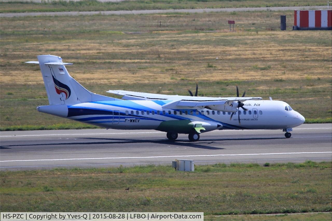 HS-PZC, 2015 ATR 72-600 C/N 1269, ATR 72-600, Landing rwy 14R, Toulouse-Blagnac Airport (LFBO-TLS)