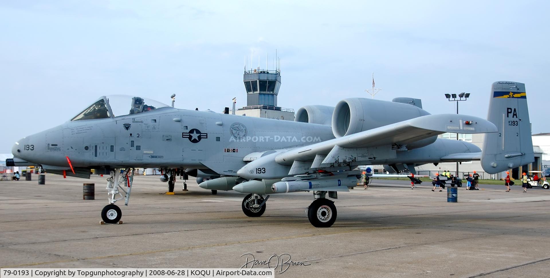 79-0193, 1979 Fairchild Republic A-10C Thunderbolt II C/N A10-0457, 103th FS