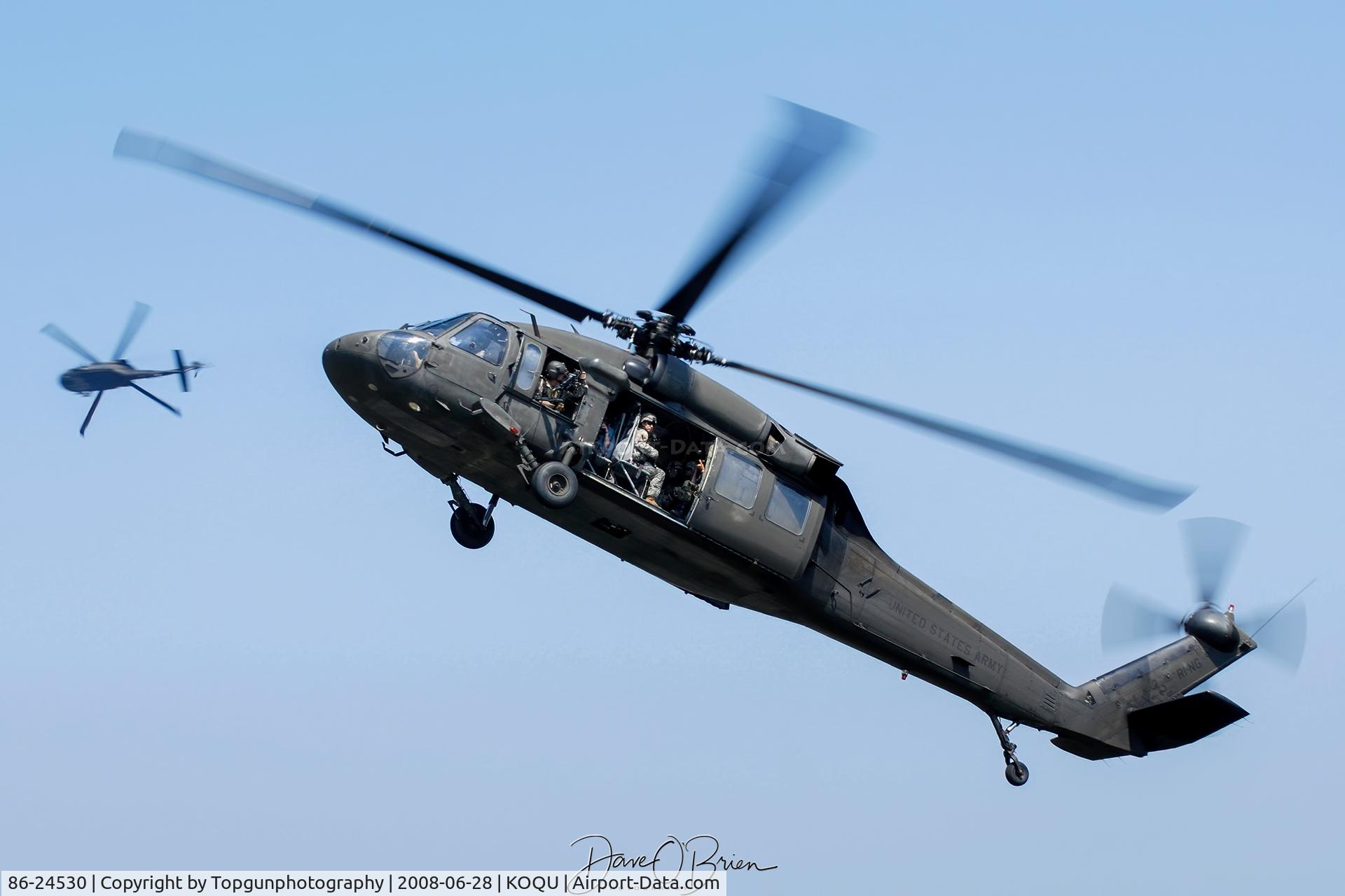 86-24530, 1987 Sikorsky UH-60A Black Hawk C/N 701033, Blackhawk on the drop in to the LZ