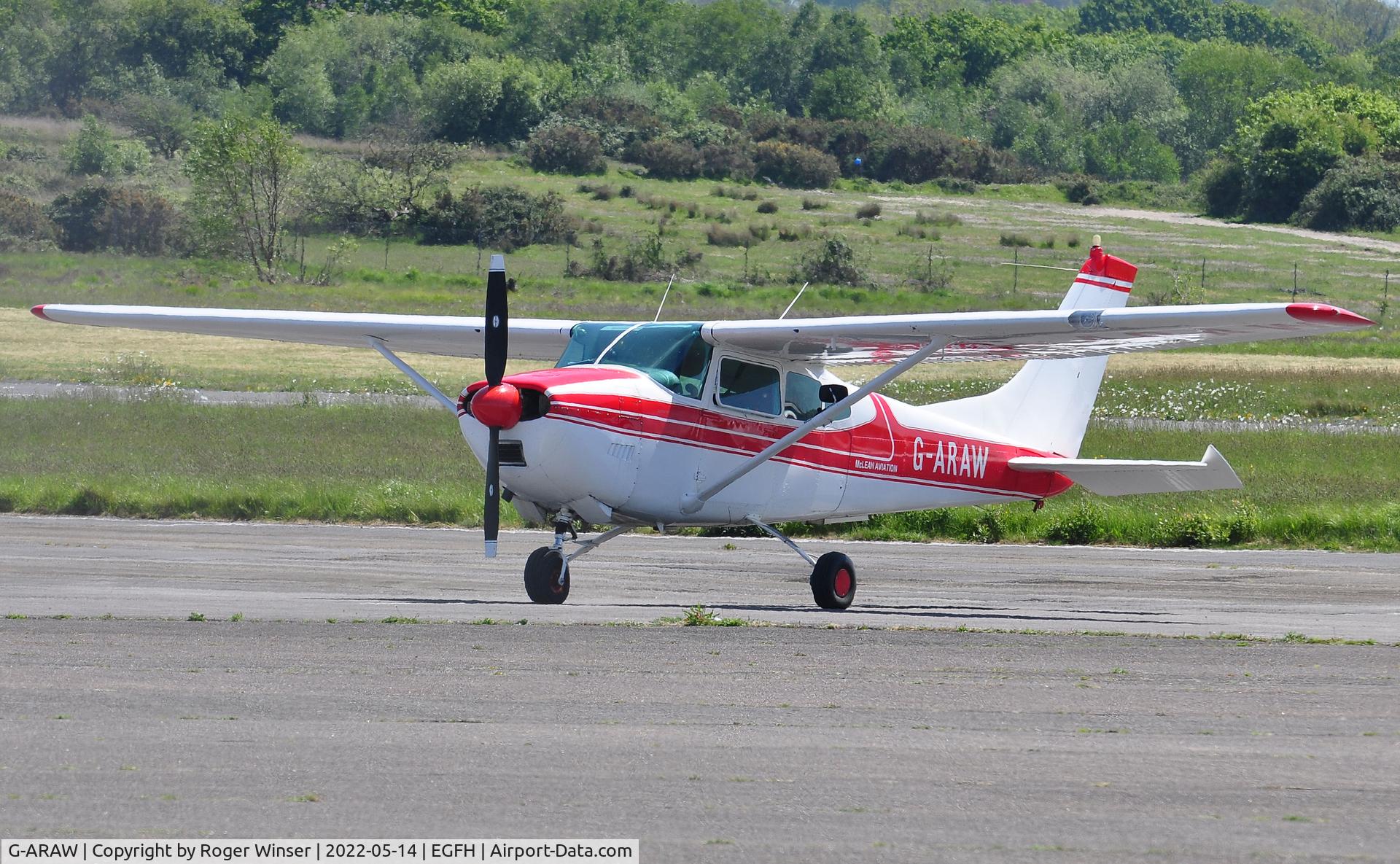 G-ARAW, 1960 Cessna 182C Skylane C/N 52843, Visiting Skylane.