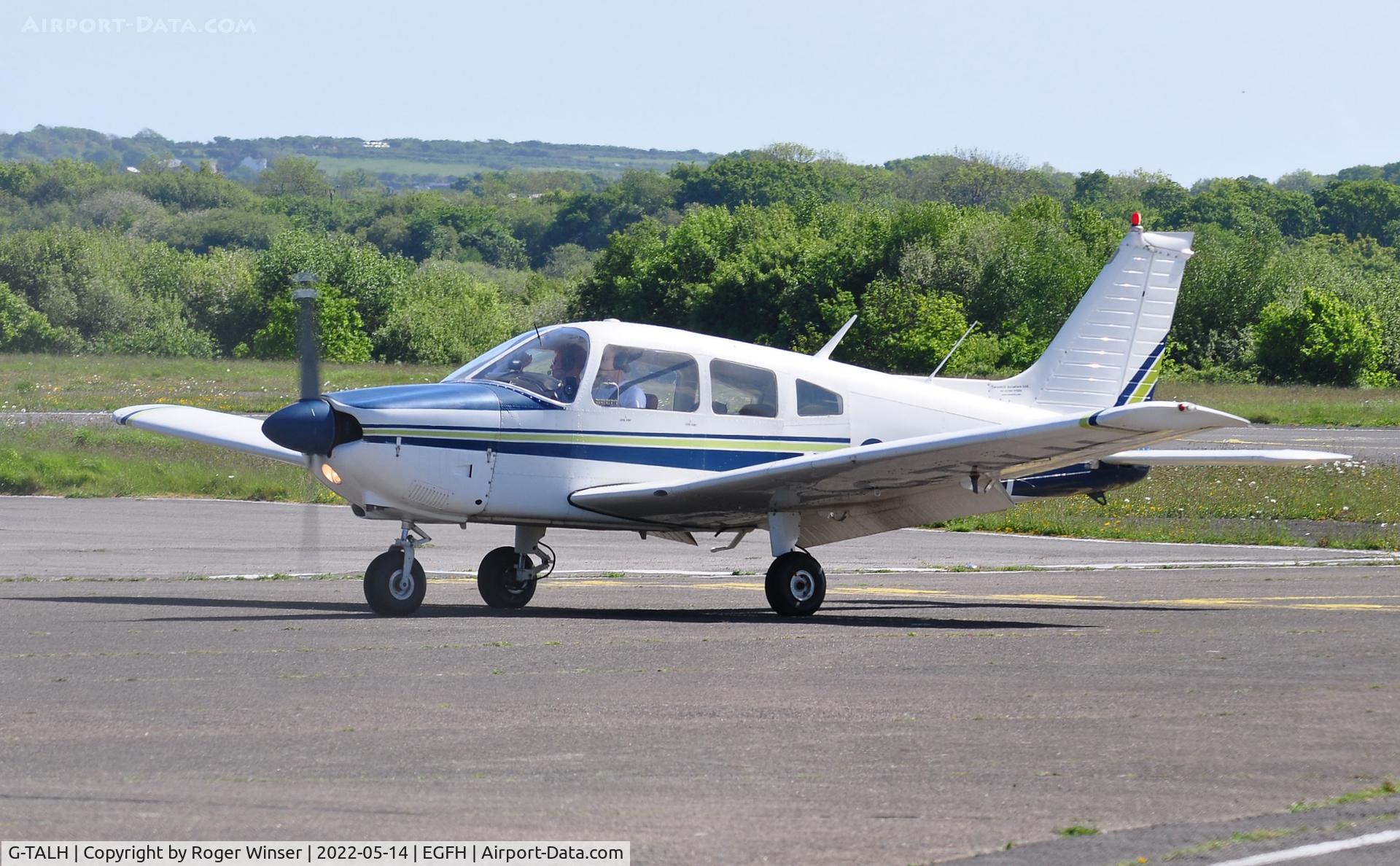 G-TALH, 1976 Piper PA-28-181 Cherokee Archer II C/N 28-7790208, Visiting Archer II.