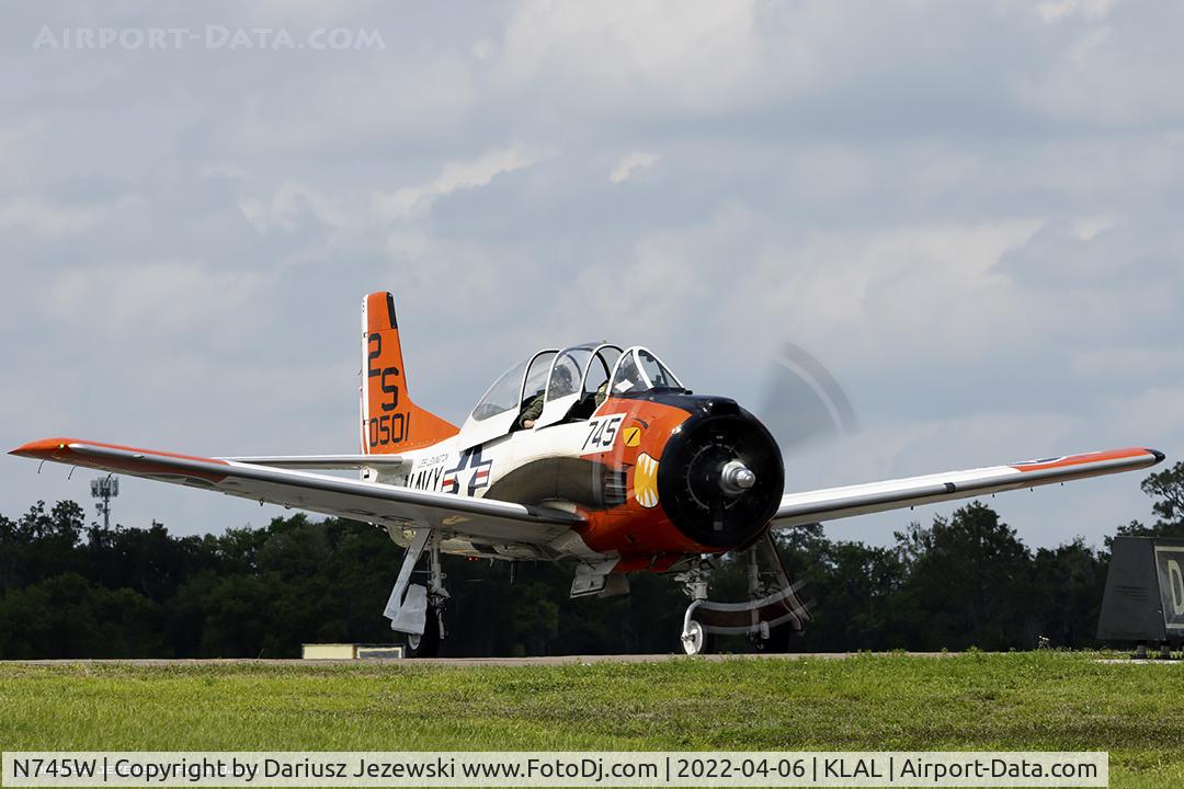N745W, 1956 North American T-28C Trojan C/N 24-533 (140501), North American T-28C Trojan  C/N 140501, N745W