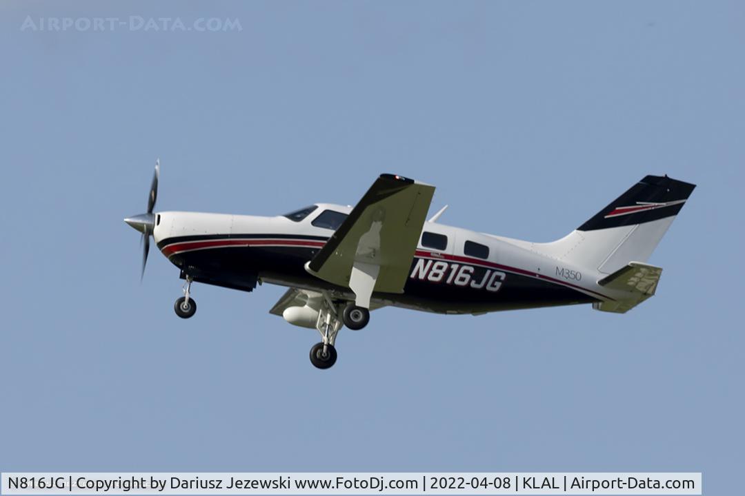 N816JG, 2016 Piper PA-46-350P Malibu Mirage C/N 4636696, Piper PA-46-350P Malibu Mirage  C/N 4636696, N816JG