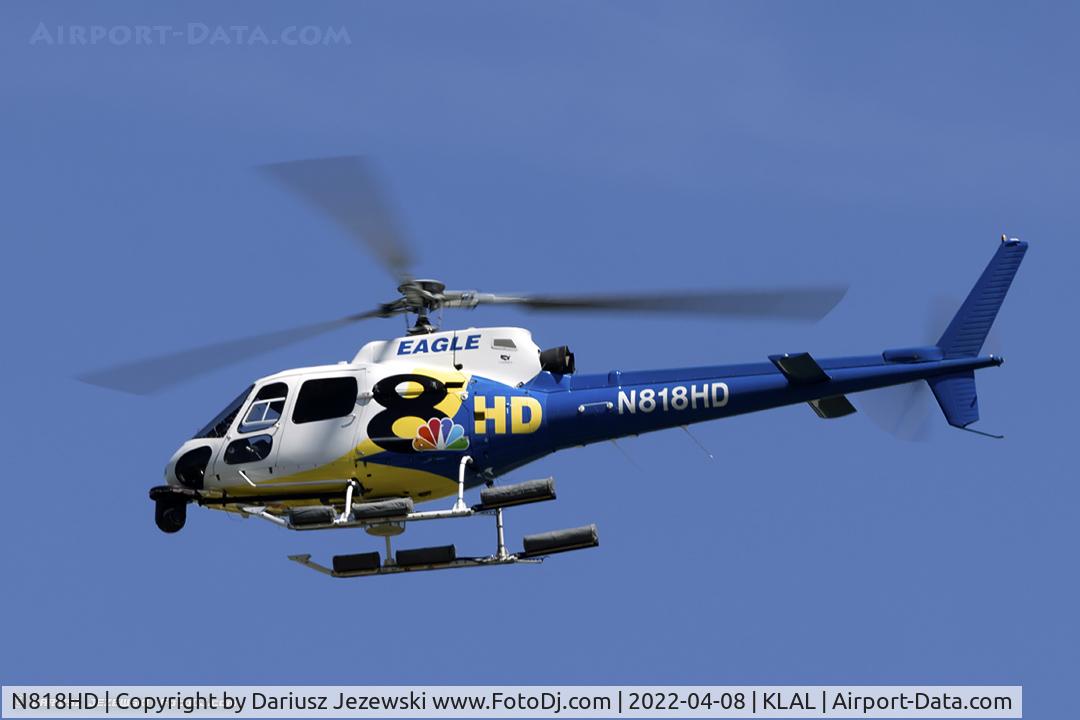 N818HD, 1990 Aérospatiale AS-350BA C/N 2376, Aerospatiale AS-350BA  C/N 2376, N818HD