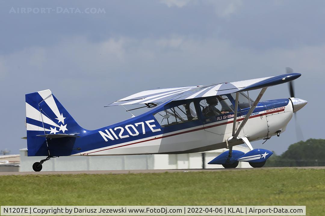 N1207E, 1977 Bellanca 8KCAB Decathlon C/N 323-77, Bellanca 8KCAB Super Decathlon  C/N 323-77, N1207E
