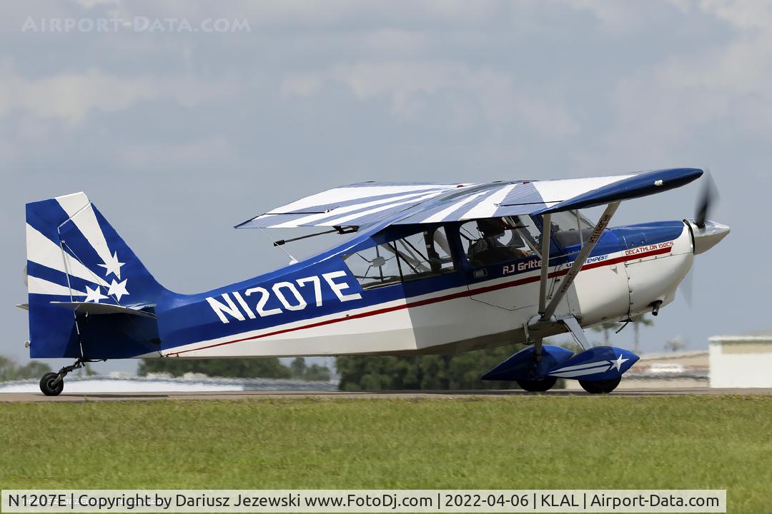 N1207E, 1977 Bellanca 8KCAB Decathlon C/N 323-77, Bellanca 8KCAB Super Decathlon  C/N 323-77, N1207E