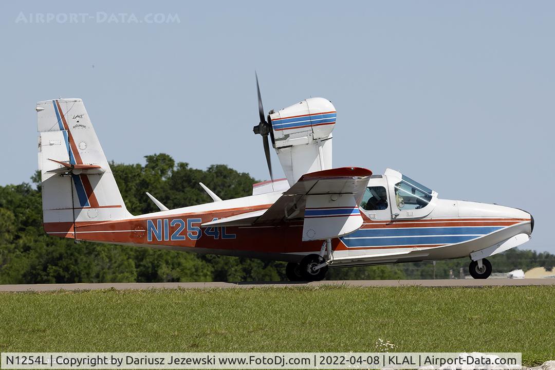 N1254L, 1976 Consolidated Aeronautics Inc. Lake LA-4-200 C/N 752, Lake LA-4-200 Buccaneer  C/N 752, N1254L