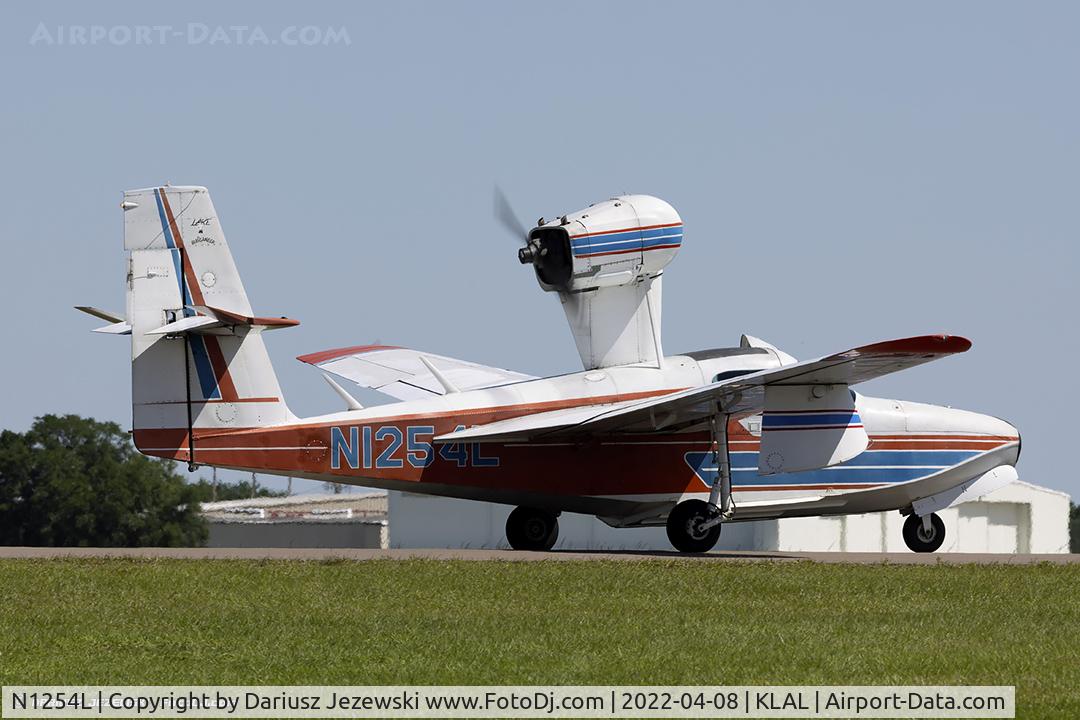 N1254L, 1976 Consolidated Aeronautics Inc. Lake LA-4-200 C/N 752, Lake LA-4-200 Buccaneer  C/N 752, N1254L