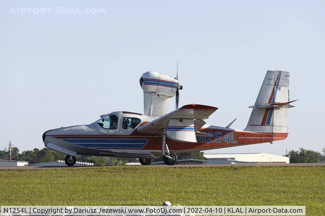 N1254L, 1976 Consolidated Aeronautics Inc. Lake LA-4-200 C/N 752, Lake LA-4-200 Buccaneer  C/N 752, N1254L