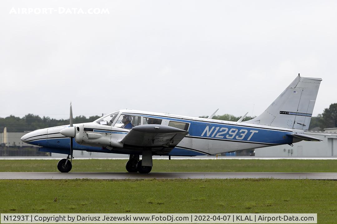 N1293T, 1972 Piper PA-34-200 C/N 34-7250283, Piper PA-34-200 Seneca I  C/N 34-7250283, N1293T