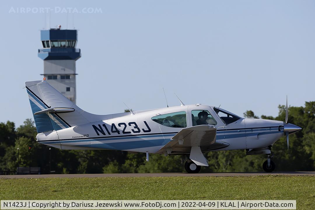 N1423J, 1975 Rockwell International 112A Commander C/N 423, Rockwell International 112A Commanderb C/N 423, N1423J