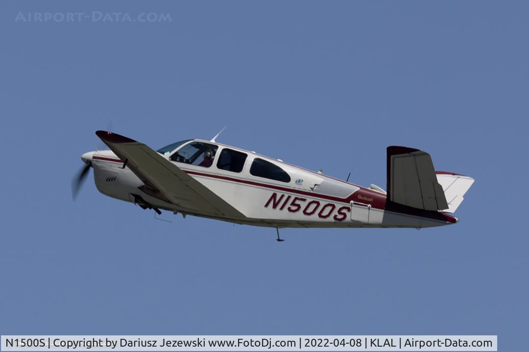 N1500S, 1961 Beech P35 Bonanza C/N D-6897, Beech P35 Bonanza  C/N D-6897, N1500S