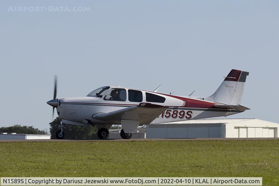 N1589S, 1962 Beech 35-B33 Debonair C/N CD-538, Beech 35-B33 Debonair  C/N CD-538, N1589S