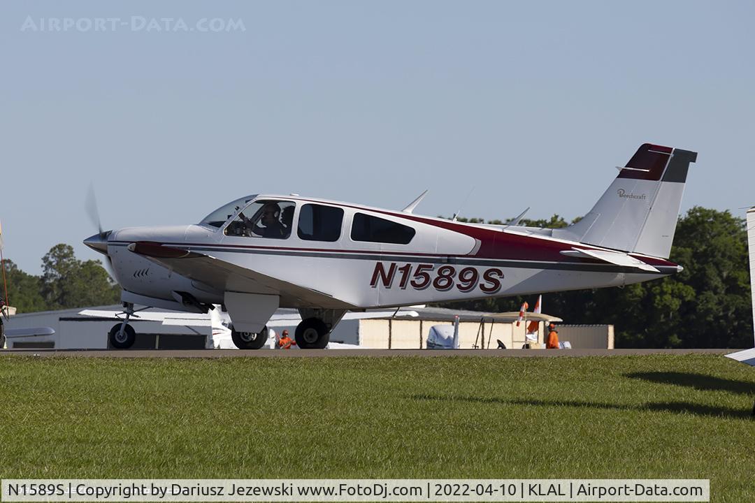 N1589S, 1962 Beech 35-B33 Debonair C/N CD-538, Beech 35-B33 Debonair  C/N CD-538, N1589S