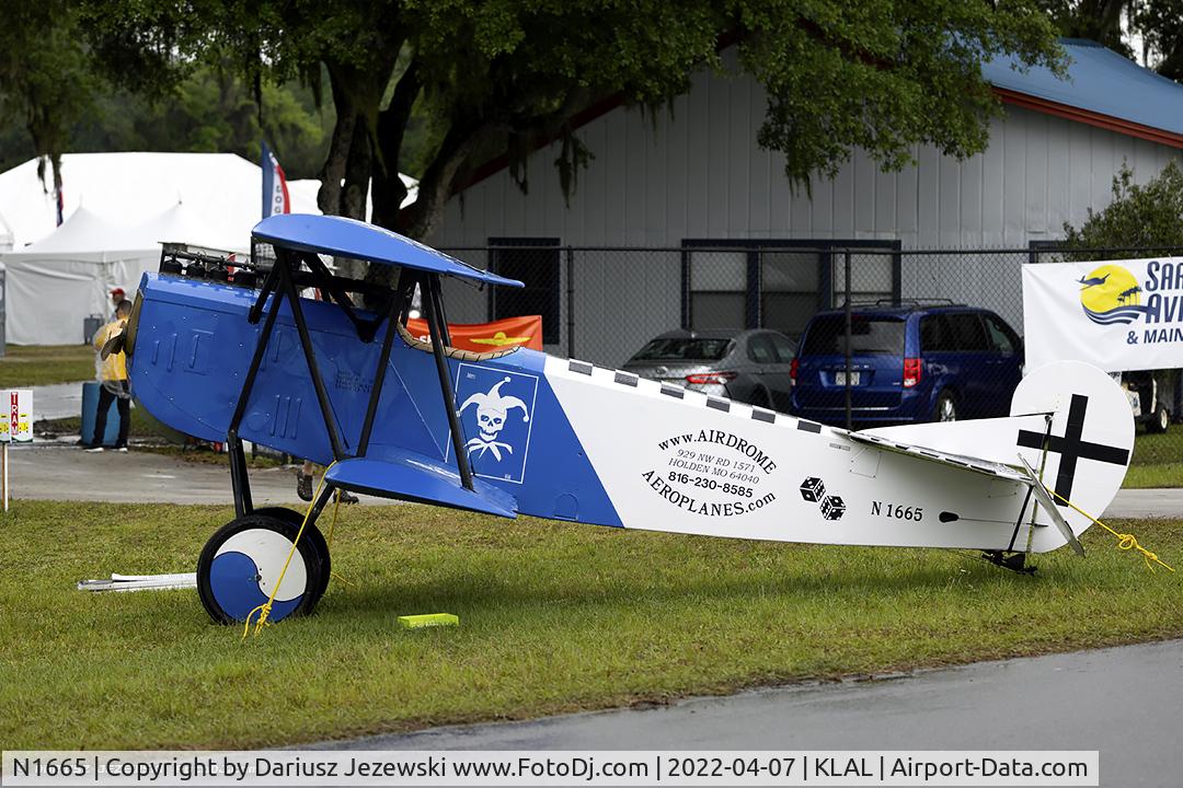 N1665, Fokker D-VII Replica C/N 001, Old Aircraft Replica C/N 1, N1665